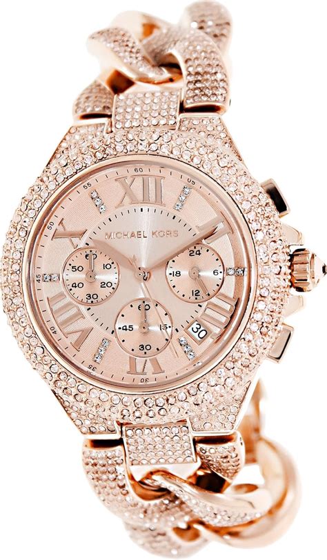 montres femme michael kors rose|Michael Kors diamond watch women's.